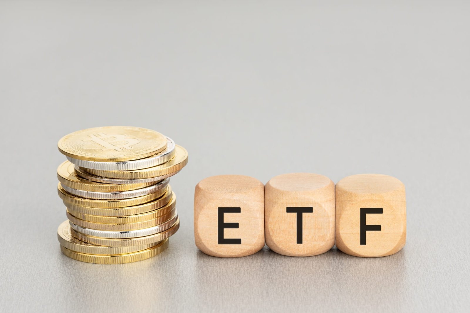 Cryptocurrency ETF concept